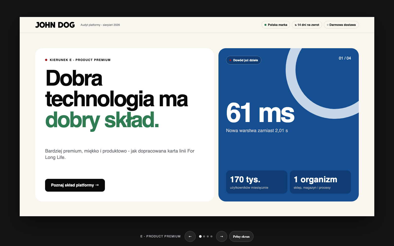Podgląd kierunku E